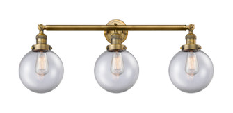 Franklin Restoration Three Light Bath Vanity in Brushed Brass (405|205BBG2028)