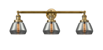 Franklin Restoration Three Light Bath Vanity in Brushed Brass (405|205BBG173)