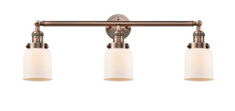 Franklin Restoration Three Light Bath Vanity in Antique Copper (405|205ACG51)