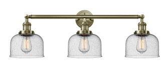 Franklin Restoration Three Light Bath Vanity in Antique Brass (405|205ABG74)