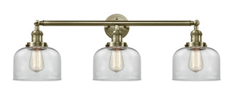 Franklin Restoration Three Light Bath Vanity in Antique Brass (405|205ABG72)