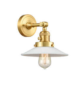 Franklin Restoration One Light Wall Sconce in Satin Gold (405|203SWSGG1)