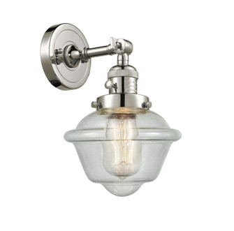 Franklin Restoration One Light Wall Sconce in Polished Nickel (405|203SWPNG534)