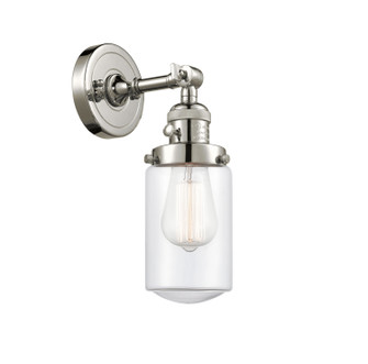 Franklin Restoration One Light Wall Sconce in Polished Nickel (405|203SWPNG312)