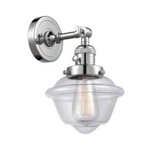 Franklin Restoration One Light Wall Sconce in Polished Chrome (405|203SWPCG532)