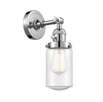 Franklin Restoration One Light Wall Sconce in Polished Chrome (405|203SWPCG314)