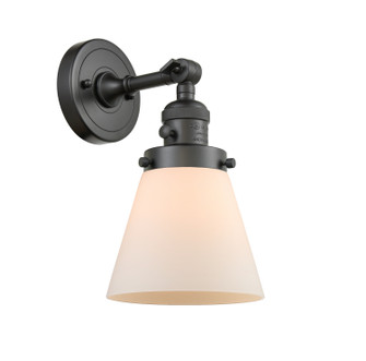 Franklin Restoration One Light Wall Sconce in Oil Rubbed Bronze (405|203SWOBG61)