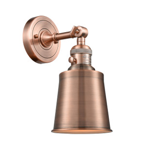 Franklin Restoration One Light Wall Sconce in Antique Copper (405|203SWACM9AC)