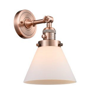 Franklin Restoration One Light Wall Sconce in Antique Copper (405|203SWACG41)