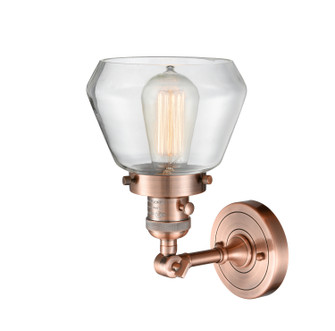 Franklin Restoration One Light Wall Sconce in Antique Copper (405|203SWACG172) Franklin Restoration One Light Wall Sconce in Antique Copper (405|203SWACG172)