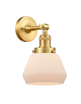 Franklin Restoration One Light Wall Sconce in Satin Gold (405|203SGG171)