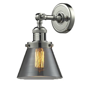 Franklin Restoration One Light Wall Sconce in Polished Nickel (405|203PNG63) Franklin Restoration One Light Wall Sconce in Polished Nickel (405|203PNG63)