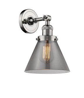 Franklin Restoration One Light Wall Sconce in Polished Nickel (405|203PNG43)