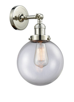 Franklin Restoration One Light Wall Sconce in Polished Nickel (405|203PNG2028)