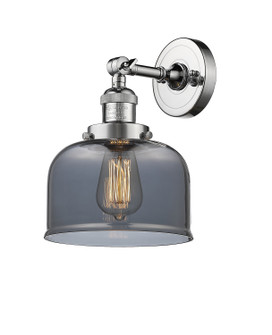 Franklin Restoration One Light Wall Sconce in Polished Chrome (405|203PCG73)
