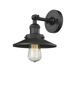 Franklin Restoration One Light Wall Sconce in Matte Black (405|203BKM6)