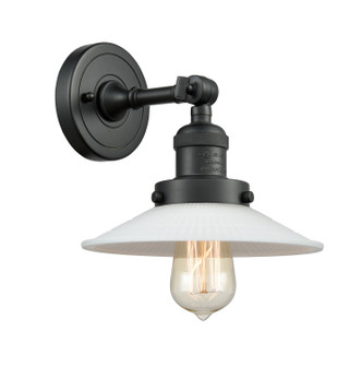 Franklin Restoration One Light Wall Sconce in Matte Black (405|203BKG1)