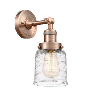 Franklin Restoration One Light Wall Sconce in Antique Copper (405|203ACG513)