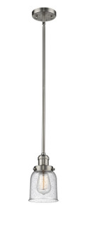 Franklin Restoration One Light Mini Pendant in Brushed Satin Nickel (405|201SSNG54)