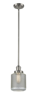 Franklin Restoration LED Mini Pendant in Brushed Satin Nickel (405|201SSNG262LED)