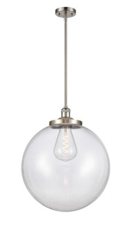 Franklin Restoration One Light Pendant in Brushed Satin Nickel (405|201SSNG20218) Franklin Restoration One Light Pendant in Brushed Satin Nickel (405|201SSNG20218)