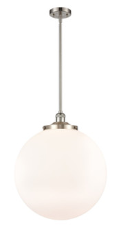 Franklin Restoration One Light Pendant in Brushed Satin Nickel (405|201SSNG20118)