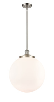 Franklin Restoration One Light Pendant in Brushed Satin Nickel (405|201SSNG20116)