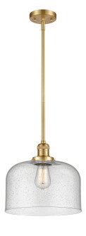 Franklin Restoration LED Mini Pendant in Satin Gold (405|201SSGG74LLED)