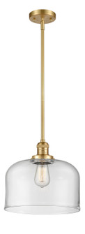 Franklin Restoration One Light Mini Pendant in Satin Gold (405|201SSGG72L)