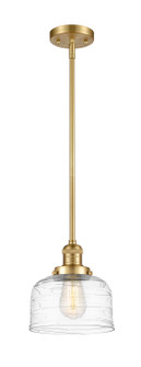 Franklin Restoration LED Mini Pendant in Satin Gold (405|201SSGG713LED)