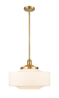Franklin Restoration One Light Mini Pendant in Satin Gold (405|201SSGG69116) Franklin Restoration One Light Mini Pendant in Satin Gold (405|201SSGG69116)
