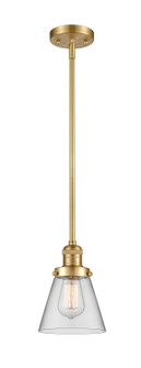 Franklin Restoration LED Mini Pendant in Satin Gold (405|201SSGG62LED)