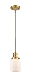 Franklin Restoration LED Mini Pendant in Satin Gold (405|201SSGG51LED)