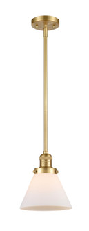 Franklin Restoration LED Mini Pendant in Satin Gold (405|201SSGG41LED)