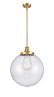 Franklin Restoration One Light Pendant in Satin Gold (405|201SSGG20416)