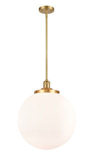 Franklin Restoration One Light Pendant in Satin Gold (405|201SSGG20116)