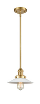 Franklin Restoration LED Mini Pendant in Satin Gold (405|201SSGG1LED)