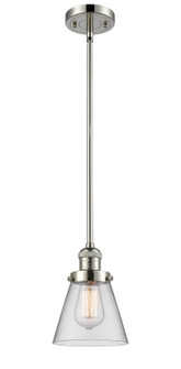 Franklin Restoration One Light Mini Pendant in Polished Nickel (405|201SPNG62)