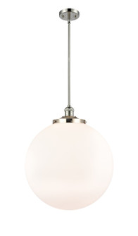 Franklin Restoration One Light Pendant in Polished Nickel (405|201SPNG20118)