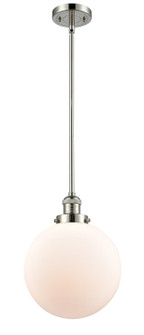 Franklin Restoration LED Mini Pendant in Polished Nickel (405|201SPNG20110LED)