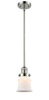 Franklin Restoration LED Mini Pendant in Polished Nickel (405|201SPNG181SLED) Franklin Restoration LED Mini Pendant in Polished Nickel (405|201SPNG181SLED)