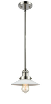 Franklin Restoration One Light Mini Pendant in Polished Nickel (405|201SPNG1)