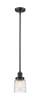 Franklin Restoration One Light Mini Pendant in Oil Rubbed Bronze (405|201SOBG513)