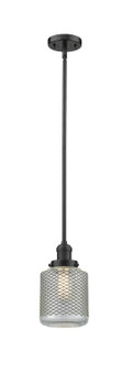 Franklin Restoration One Light Mini Pendant in Oil Rubbed Bronze (405|201SOBG262)
