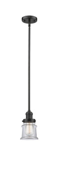 Franklin Restoration One Light Mini Pendant in Oil Rubbed Bronze (405|201SOBG182S)