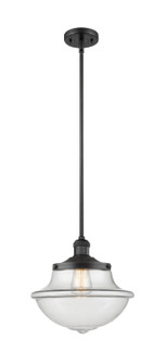 Franklin Restoration LED Mini Pendant in Matte Black (405|201SBKG542LED)