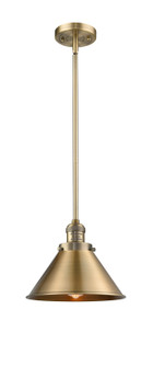 Franklin Restoration LED Mini Pendant in Brushed Brass (405|201SBBM10BBLED)