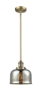 Franklin Restoration One Light Mini Pendant in Brushed Brass (405|201SBBG78)