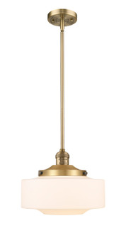 Franklin Restoration One Light Mini Pendant in Brushed Brass (405|201SBBG69112)
