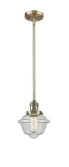 Franklin Restoration LED Mini Pendant in Brushed Brass (405|201SBBG534LED)